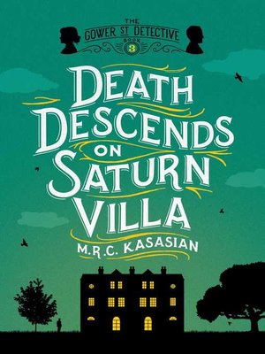 cover image of Death Descends on Saturn Villa